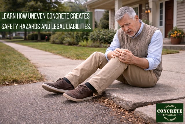 Understanding the Dangers and Legal Implications of Uneven Concrete